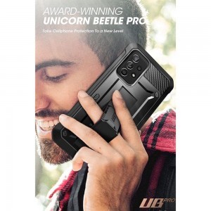 Samsung A52 4G/5G Supcase Unicorn Beetle Pro tok fekete színben