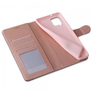 Samsung Galaxy A72 Rózsa mintás Wallet fliptok Tech-Protect