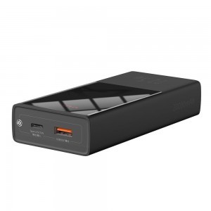 Baseus Powerbank 20000mAh, USB / USB-C SCP, AFC, QC 3.0, PD, 22.5W fekete (PPMN-B01)