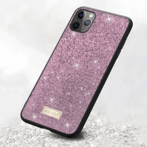 iPhone 11 Sulada Dazzling Glitter tok pink