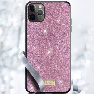 SULADA Dazzling Glitter tok iPhone XR pink