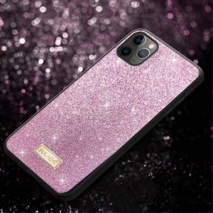 SULADA Dazzling Glitter tok iPhone XR pink