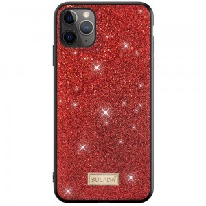 Samsung S21+ Plus SULADA Dazzling Glitter tok piros