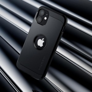 iPhone 12 mini Spigen Tough Armor tok MagSafe kompatibilis fekete (ACS02621)