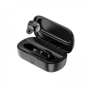 Baseus Encok W01 TWS Bluetooth vezeték nélküli fülhallgató fekete (NGW01-01)