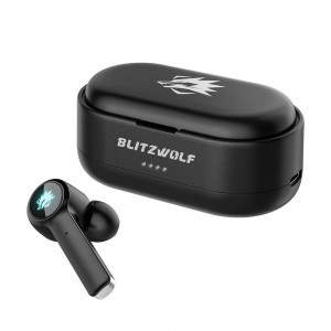 BlitzWolf BW-FLB2 TWS Bluetooth 5.0 vezeték nélküli fülhallgató fekete