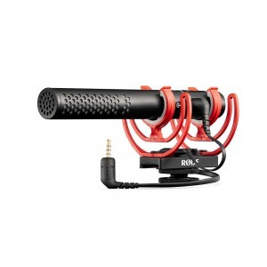RODE VideoMic NTG professzionális kamera és USB mikrofon Rycote Lyre vakupapucs felfüggesztéssel