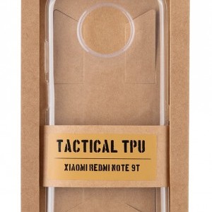Tactical TPU tok Xiaomi Redmi Note 9T átlátszó