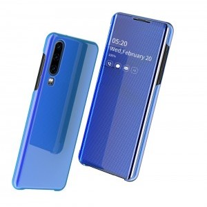 SMD Luxury View fliptok iPhone 11 tok kék színben