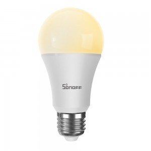 Sonoff B02-B-A60 Okosizzó, villanykörte (E27) Wi-Fi 806lm 9W fehér (M0802040005)