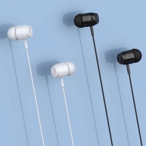 KAKU Youyan vezetékes 3.5mm fülhallgató mikrofonnal fekete (KSC-381)