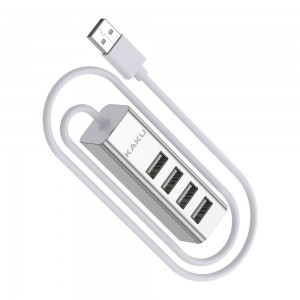 KAKU USB HUB elosztó 4xUSB (KSC-383) fehér