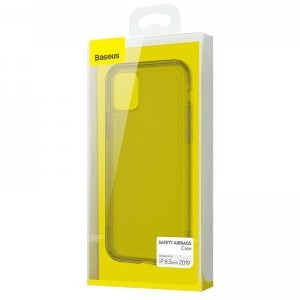 Baseus Airbag TPU tok iPhone 11 Pro MAX fekete színű (ARAPIPH65S-SF01)