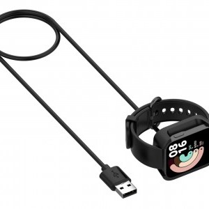 Tactical USB okosóra töltő Xiaomi Mi Watch Lite fekete