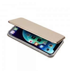 Samsung A72 4G Forcell Elegance fliptok arany