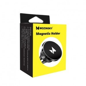 Wozinsky Univerzális mágneses autós tartó szellőző lamellára fekete (WMH-04)