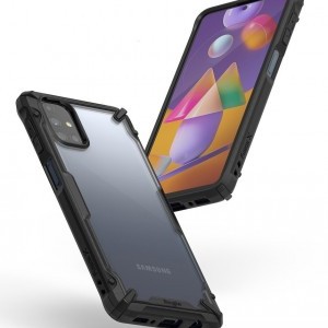 Ringke Fusion X tok Samsung Galaxy M31s fekete (FUSG0063)