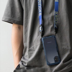 Ringke Fusion X tok Samsung Galaxy M31s kék (FUSG0064)