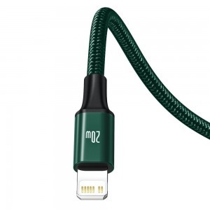 Micro USB Type-C - Lightning/ USB Type-C/ Micro USB kábel 1.5m zöld Baseus Rapid 3in1 (CAMLT-SC06)