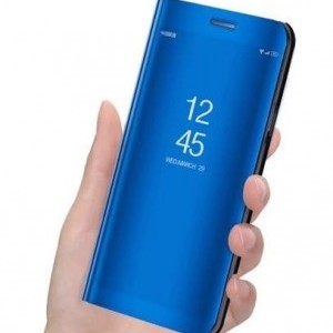 Samsung Galaxy A02S Clear View fliptok fekete