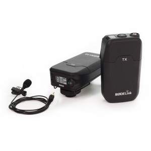 RODE Filmmaker Kit digitális vezeték nélküli kamera mikrofon készlet csíptetős mikrofonnal