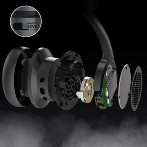 Mixcder Vezeték nélküli Bluetooth 5.0 ANC fejhallgató (Aktív Zajszűréssel) fekete
