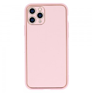 Samsung S21+ Plus Tel Protect Luxury szilikon tok Világos pink