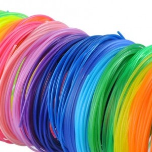 3D Nyomtató toll tollbetét PLA 10x5m 1,75mm vegyes színekben