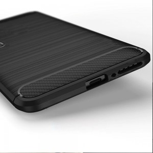 Carbon szénszál mintájú TPU tok Xiaomi Mi 10 Pro / Xiaomi Mi 10 fekete