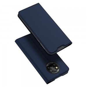 Xiaomi Poco X3 NFC Dux Ducis Skin Pro fliptok kék