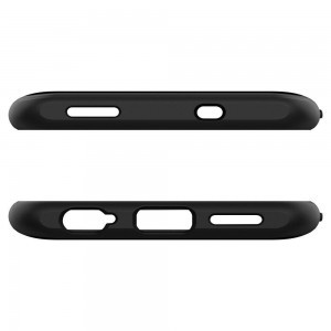 Xiaomi Redmi Note 10/10S Spigen Rugged Armor tok matt fekete (ACS02063)
