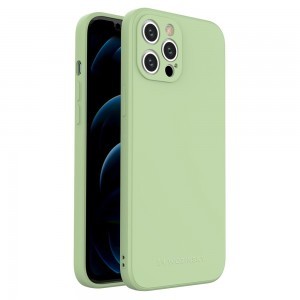 iPhone 12 Pro Max Wozinsky Color Case szilikon tok zöld