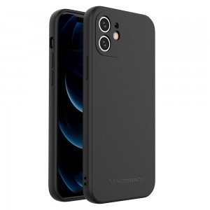 iPhone 12 Wozinsky Color Case szilikon tok fekete