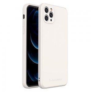 iPhone 11 Pro Max Wozinsky Color Case szilikon tok fehér