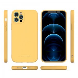 iPhone 12 Pro Wozinsky Color Case szilikon tok fekete