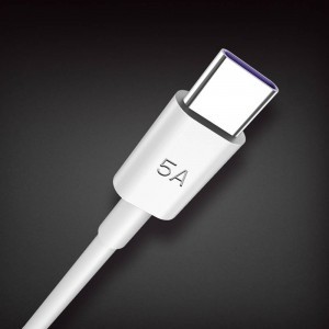 KAKU USB - USB Type-C töltő kábel 5A 1.2m fehér (KSC-110)