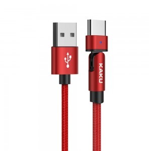KAKU Angle 180° dönthető kábel USB - USB Type-C 3A 1m piors (KSC-465)