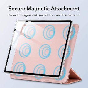 iPad Pro 11 2020/2021 ESR Rebound Magnetic tok Rose Gold