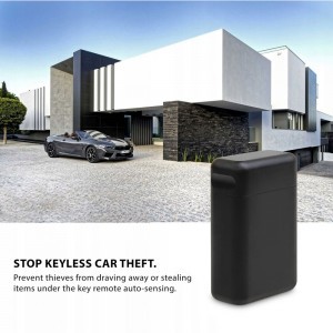 TECH-PROTECT V2 RFID blokkoló tok autó kulcshoz fekete