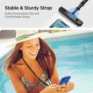 Spigen A601 Univerzális Vízálló Tok 2x Crystal Clear (AMP03098)-2