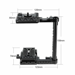 NICEYRIG VersaFrame univerzális cage DSLR kamerához gyorscseretalppal (Middle) (231)-6
