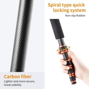 KF Concept BA225 karbon fényképező állvány, tripod gömbfejjel-6