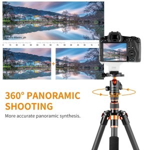 KF Concept BA225 karbon fényképező állvány, tripod gömbfejjel-2