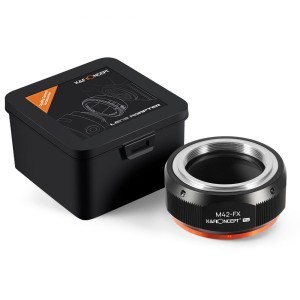 KF Concept M42-FX PRO M42 bajonett adapter - Fuji X vázakra (KF06.434)-2