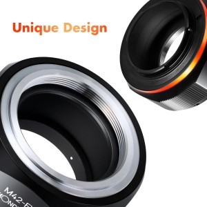 KF Concept M42-FX PRO M42 bajonett adapter - Fuji X vázakra (KF06.434)-3