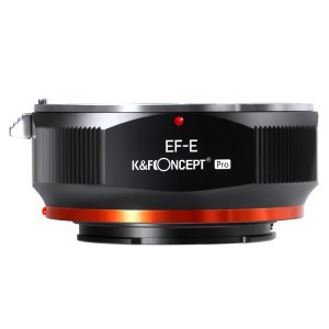 KF Concept EF-E PRO Canon EF bajonett adapter - Sony E vázakra (KF06.437)-6