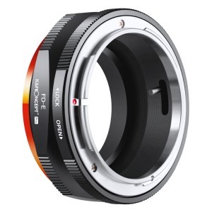 KF Concept FD-E PRO Canon FD bajonett adapter - Sony E vázakra (KF06.439)