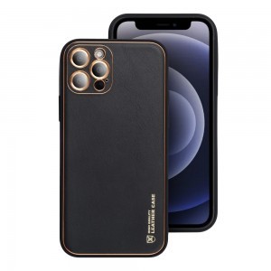 Forcell Leather tok iPhone 7/8/SE 2020 fekete