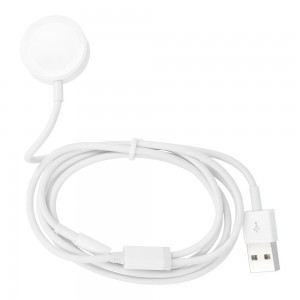 2 in 1 C3176 USB - Lightning kábel + Apple Watch 3W 1A töltő fehér