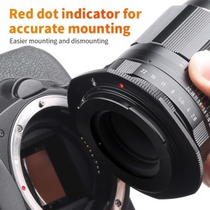 KF Concept M42-EF PRO M42 bajonett adapter - Canon EF vázakra (KF06.444)-5